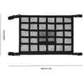 thumbnail image 2 of Car cab roof storage bag storage net Roof net ceiling storage net bag storage net in car interior, 2 of 5