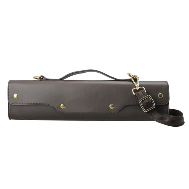 New Portable Flute Case 16/17 Hole Bag Leather Strong Light Single Shoulder