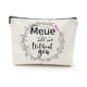 thumbnail image 2 of Estuche para lápices con cremallera, bolsa de maquillaje para mujer con sublimación de poliéster y algodón, bolsa para dinero, 2 of 6