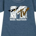 thumbnail image 3 of MTV - Snowman Logo - Toddler & Youth Girls Fleece Dress, 3 of 5