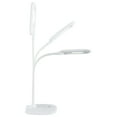 thumbnail image 3 of OttLite ClearSun LED Soft Touch Desk Lamp - 3 Brightness Settings with Energy Efficient ClearSun LEDs - Adjustable Flexible Neck & Touch Controls for Home Office, Computer Desk, & Dorms, White, 3 of 6
