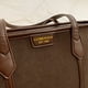 thumbnail image 2 of Bolso Mano Gamuza para Mujer Con Hombro Compras (café), 2 of 6