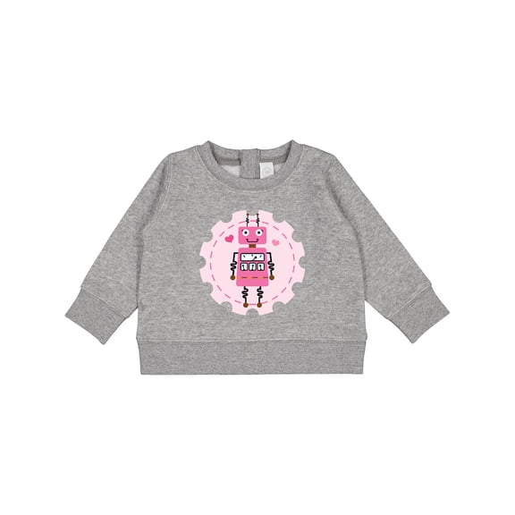 Inktastic Robotics Girl Robot Gear Baby Sweatshirt