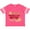 Football Pink and White, variant on Inktastic Pizza Makes It All Better Boys or Girls Toddler T-Shirt