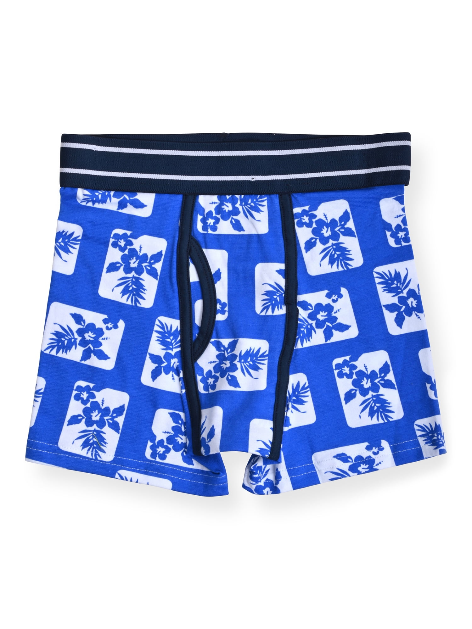 Wonder Nation Boys Comfort Stretch Tag-Free Boxer Briefs, 6-Pack, Sizes S-XLH
