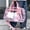 469#Pink, variant on Gym Sport Travel Handbag Multi Compartment Crossbody Bag Large Capacity Convertible Shoulder Bag Workout Bag Fitness Travel Overnight Short Trip Organizer For Gym Travel Business Commute