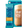 thumbnail image 1 of Maxwell House Caramel Iced Latte with Foam Drink Mix, 165 G 6 Powder Packets, 1 of 14