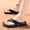 Black, variant on Massage Flip Flops for Men Summer Breathable Beach Shoes Sandals 46 Men Luxury Flip Flops Breathable Plus Big Size Men Slippers