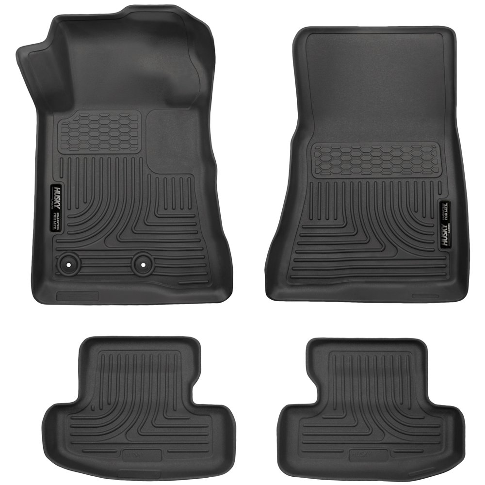 Husky Liners Front & 2nd Seat Floor Liners Fits 1518 Mustang Walmart