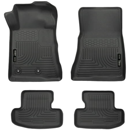 Floor Liner Front Center - Husky Liners Front & 2nd Seat Floor Liners Fits 15-18 Mustang