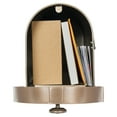 thumbnail image 4 of Gibraltar Mailboxes Garrison Large, Steel, Post Mount Mailbox, Venetian Bronze, GM160VB0, 4 of 5