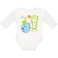 thumbnail image 3 of Inktastic Cute First Birthday Alien in Space Boys or Girls Long Sleeve Baby Bodysuit, 3 of 5