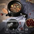 thumbnail image 5 of Clay Tea Kettle Stovetop,2.2L Retro Rustic Portable Water Boiling Pot for Farmhouse Kitchen Camping, 5 of 6