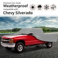 Weatherproof Truck Cover Compatible with 20222022 Chevrolet Silverado