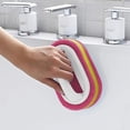 thumbnail image 2 of Cleaning Brush for Bathroom Kitchen Bathtub Toilet Cleaner All Purpose Shower Sponge Scrubbing Brush with Ergonomic Handle, 2 of 7