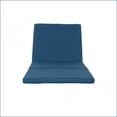 thumbnail image 5 of Outdoor Chaise Lounge Cushion, Navy Blue Water-Resistant Fabric | Secure Ties | Navy Blue | Fabric, 5 of 7