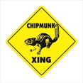 thumbnail image 1 of SignMission X-Chipmunk Panneau 12 x 12 Po. Panneau de Zone de Passage Chipmunk, 1 of 1