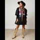 thumbnail image 5 of Vestido Camisero de Cascanueces para Mujer, con Brillo Navideño, Sudadera de Papá , Minivestido Tipo Suéter Negro XXXL, 5 of 6
