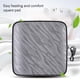 thumbnail image 5 of Speravity Cojín de asiento con calefacción para sofá, almohadilla para silla eléctrica, 3 ajustes de temperatura con puerto USB, almohadillas Ventana automotriz Gris Speravity VI022582-02, 5 of 6