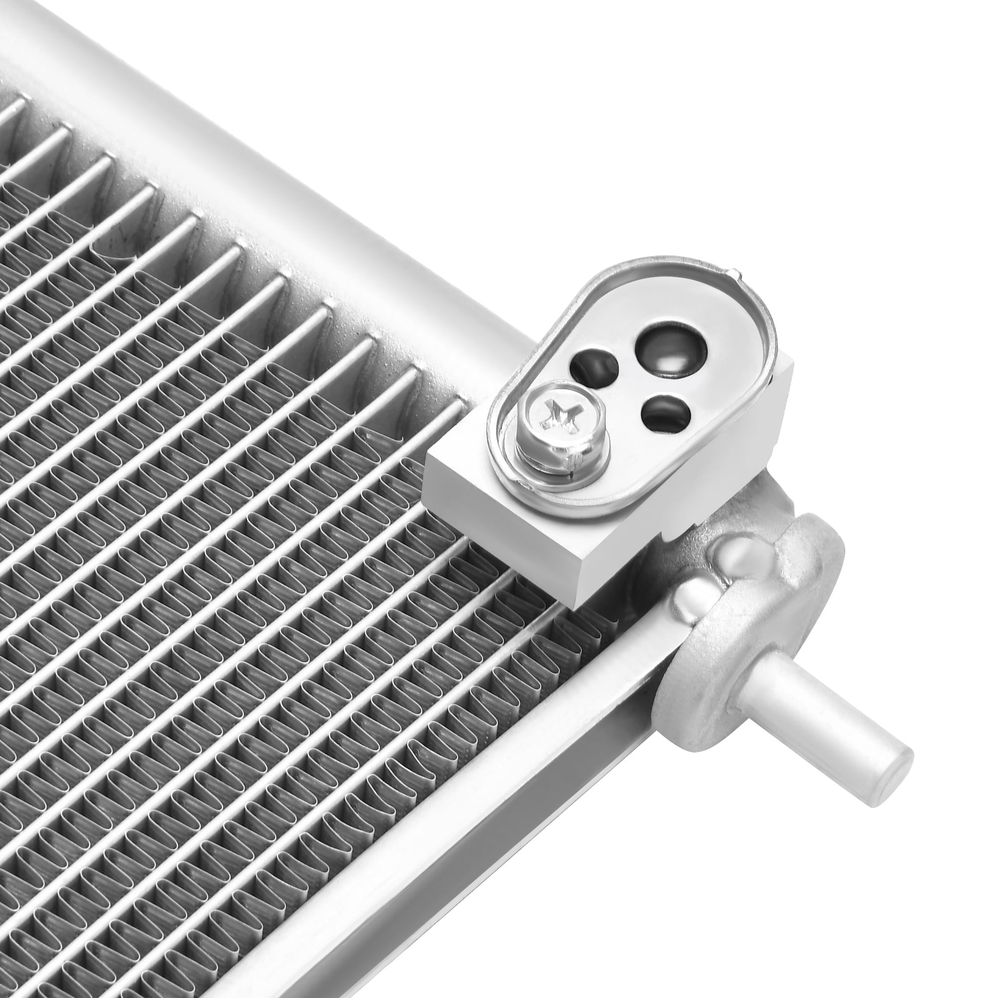 LEDKINGDOMUS AutoPart Premium AC Condenser 80110SZAA01 for 2009-2015 Honda Pilot EX EX-L LX SE Touring 3.5L V6, Direct Fit Aluminum Replacement, Leak Tested