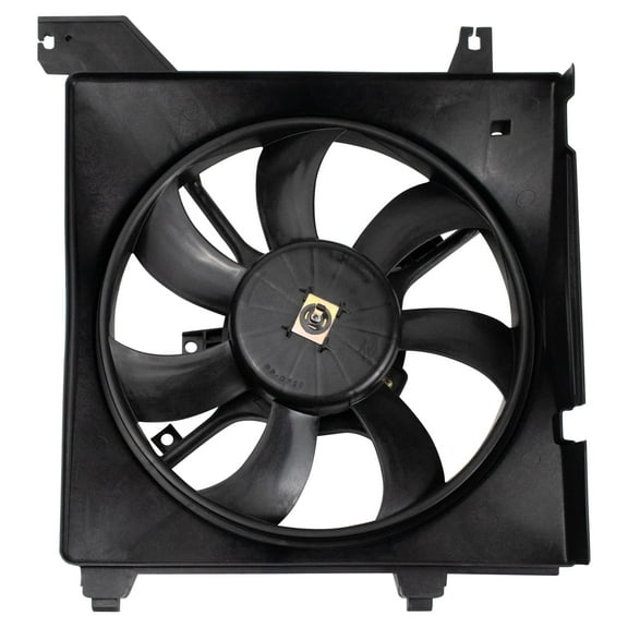 TRQ Engine Radiator Cooling Fan Assembly for 01-06 Hyundai Elantra New RFA80443