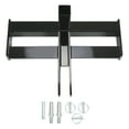 thumbnail image 2 of Kojem  2" Drawbar for Category 1 Tractors with Suitcase Weight Brackets 2" Receiver Powder Coated Steel Black, 2 of 12
