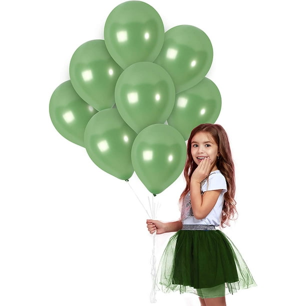 100 5 « Eucalyptus Ballons Verts Ballons Vert Sauge Ballons Vert Olive  Latex Ballons