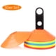 thumbnail image 1 of Juego de 50 gorras de marcación, gorras de fútbol, placas de marcación, para gorras de entrenamiento en fútbol, hockey, balonmano o ayudas de entrenamiento para la coordinación Ormromra LN-1003, 1 of 4