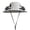 Gray, variant on 1 Pcs Solar Fan Hat for Men Outdoor Fishing Sun Hat Adjustable Ventilation Cooling Wide Brim Summer Beach Camping Gear