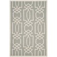 thumbnail image 3 of SAFAVIEH Bella Janis Abstract Wool Area Rug, Grey/Ivory, 6' x 9', 3 of 8
