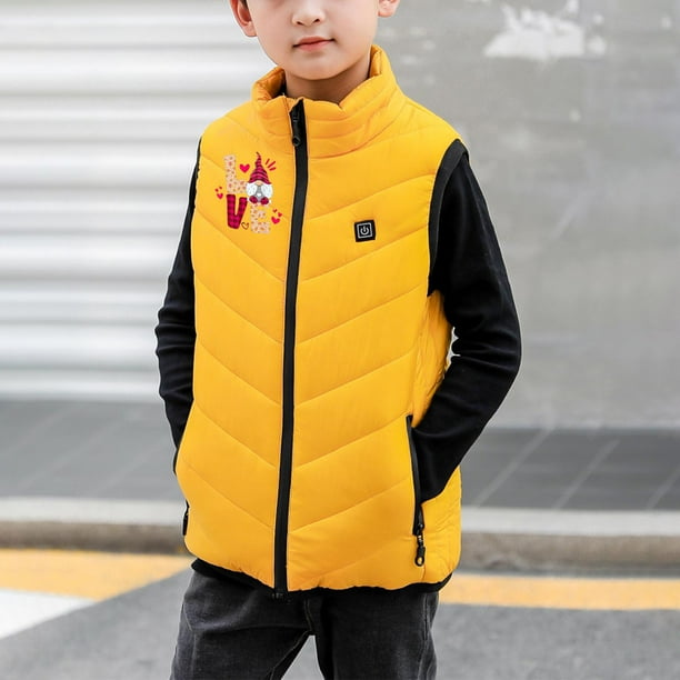 Boys down vests top
