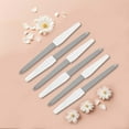 thumbnail image 6 of Unique Bargains 6 Pcs Stainless Steel Multifunctional Nail File Manicure Tool White, 6 of 7