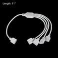 thumbnail image 2 of Unique Bargains 2Pcs Splitter Cable 5 Pin RGB Splitter Cable 4 Way for 5050 3528 RGB LED Light Strip with 10 Male 5 Pin Plugs, 2 of 4