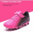 thumbnail image 5 of Botas de fútbol para niños y niñas, botas de béisbol FG/AG para jóvenes, cómodas para exteriores e interiores., 5 of 5