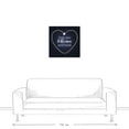 thumbnail image 3 of Creative Products Love To The Moon And Back 24x24 Canvas Wall Art, 3 of 5