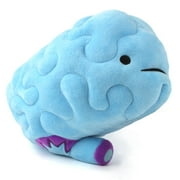 I Heart Guts 11 Brain Plush Toy Blue/Purple Science Stuffed Organ