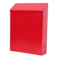 thumbnail image 4 of Tineasur Box Iron Red Lockable Outdoor Decoration 1Pcs, 4 of 8