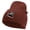 Red, variant on Great Wall Of China Embroidered 8 inch Acrylic Short Blank Beanie - Red OSFM
