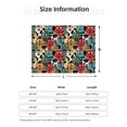 thumbnail image 5 of Uemuo Different Cats 1 Printed Throw Blanket for Couch, Fluffy Fuzzy Blankets for Bed, Sofa, Cozy Flannel Faux Fur Blanket-60"x50", 5 of 6