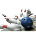 thumbnail image 2 of 3D Render Bowling Wall Mural by Wallmonkeys Peel and Stick Graphic (36 in W x 23 in H) WM336058, 2 of 4