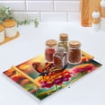 thumbnail image 5 of Ryvnso Butterfly on Flower Bathroom Tray Vanity Countertop Trays Acrylic Organizer, 5 of 7