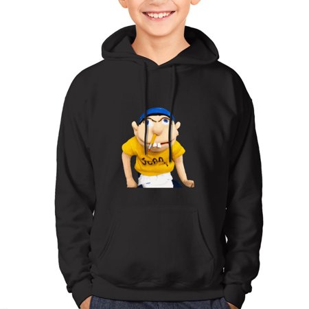 SML Movie Jeffy Teen Sweatshirts Hoodies Fashion Hooded Cotton Pullover With Pocket Daily Hoody For Girls Boys Childrens Kids