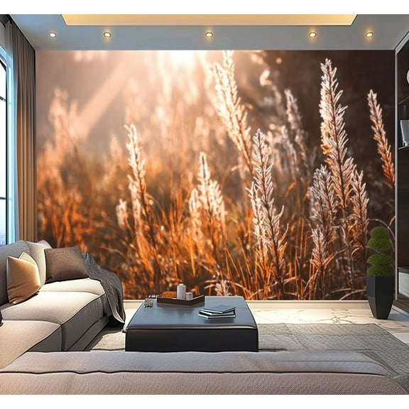 Peel and Stick Wallpaper Autumn scenery Modern Art Wall Mural Decor Self Adhesive and Removable 100in x 144in