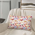 thumbnail image 5 of Lsque Cute Butterfly Flowers Pattern Pillow Case – Soft & Cozy Throw Pillow Cover, Hypoallergenic Cushion Case for Sleeping Women with Envelope Closure-20"x30", 5 of 6