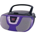 thumbnail image 2 of Restored Sylvania Portable CD Radio Boom Box - Purple SRCD1025-PURPLE (Refurbished), 2 of 2