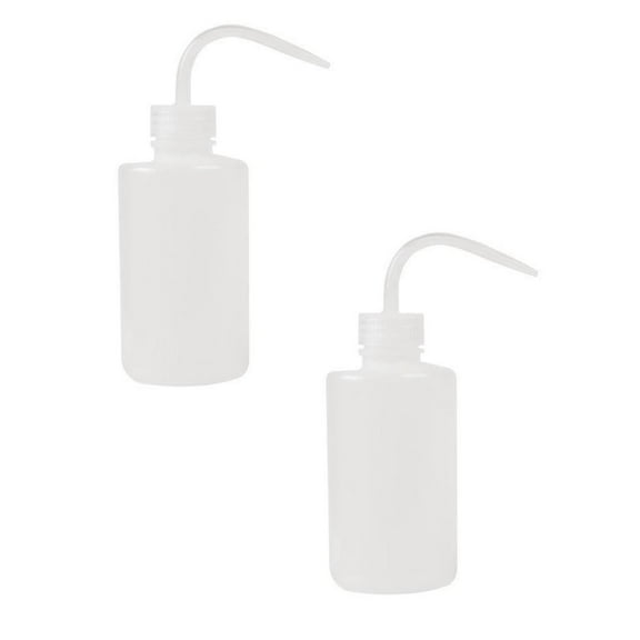 2 Pcs Tattoo Wash Bottle, Squeeze Water Bottles, Body Washes Tattoo Wash Bottle Tattoo Curved Spout Bottle Plastic Squeeze Bottle Tool Lash Water Bottle 250ml
