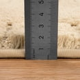 thumbnail image 6 of MeyJey Bathroom Rugs Set of 4 Piece, Bath Mats, Microfiber Non Slip Shaggy Ultra Soft Bathroom Runner with U Shaped Contour Toilet Mat for Bathroom, Shower Inside Floor, Beige, 6 of 15