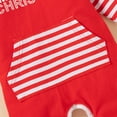 thumbnail image 6 of U·nikaka Infant Baby boy Girl My 1st Christmas Hooded Romper Clothes Outfit Long Sleeve Bodysuits Set, 6 of 10