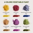 thumbnail image 4 of Tarro de pintura para dedos lavable en polvo vegetal natural Melo, 60 g, 4 of 7