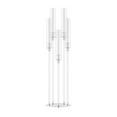 thumbnail image 4 of Fogcroll 4 PCS Acrylic Candelabra Centerpieces Clear Candle Holder Crystal 5 Arm Candlesticks Holder with Acrylic Shade Pillar Taper Candlestick for Wedding Dinner Party Fit LED Candle, 4 of 13